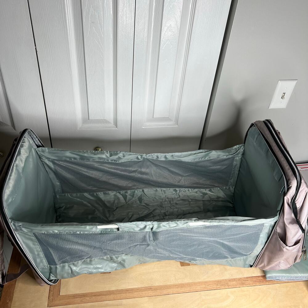 Empsign Diaper Bag Backpack Portable Bassinet Changing Station Waterproof USB - Picture 7 of 10